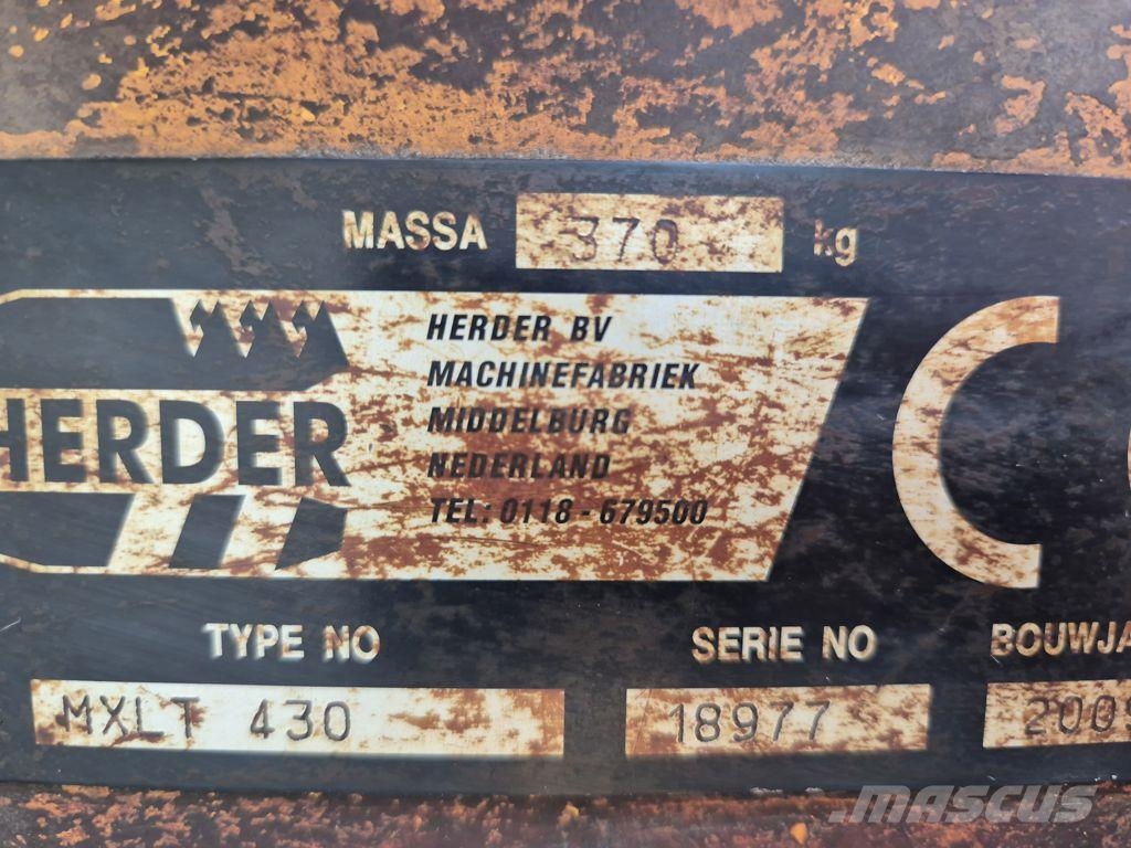 Herder MXLT 430 Maaikorf Construction - Autres