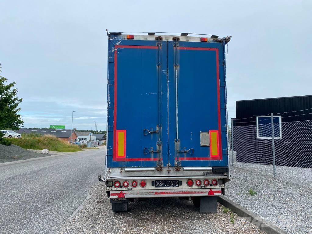 AMT 4 akslet 91 m3 walking floor trailer أنصاف المقطورات ذات سطح متحرك