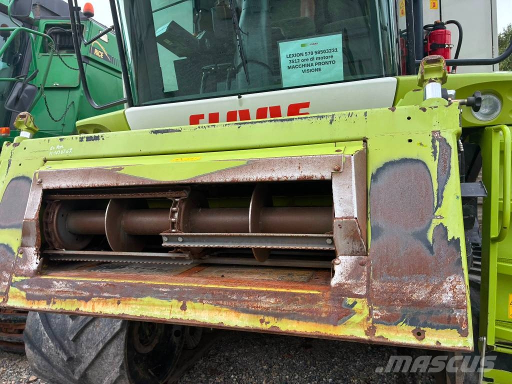 CLAAS LEXION 570 TT RISO Sklízecí mlátičky
