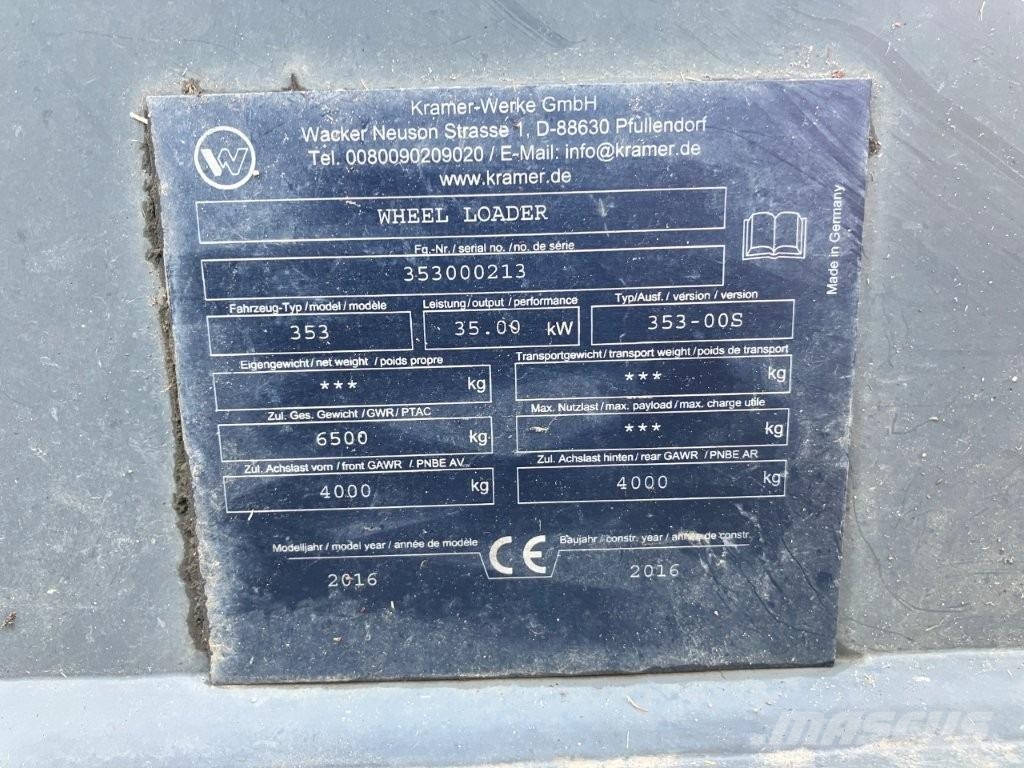 Kramer 5075 輪胎式裝載機