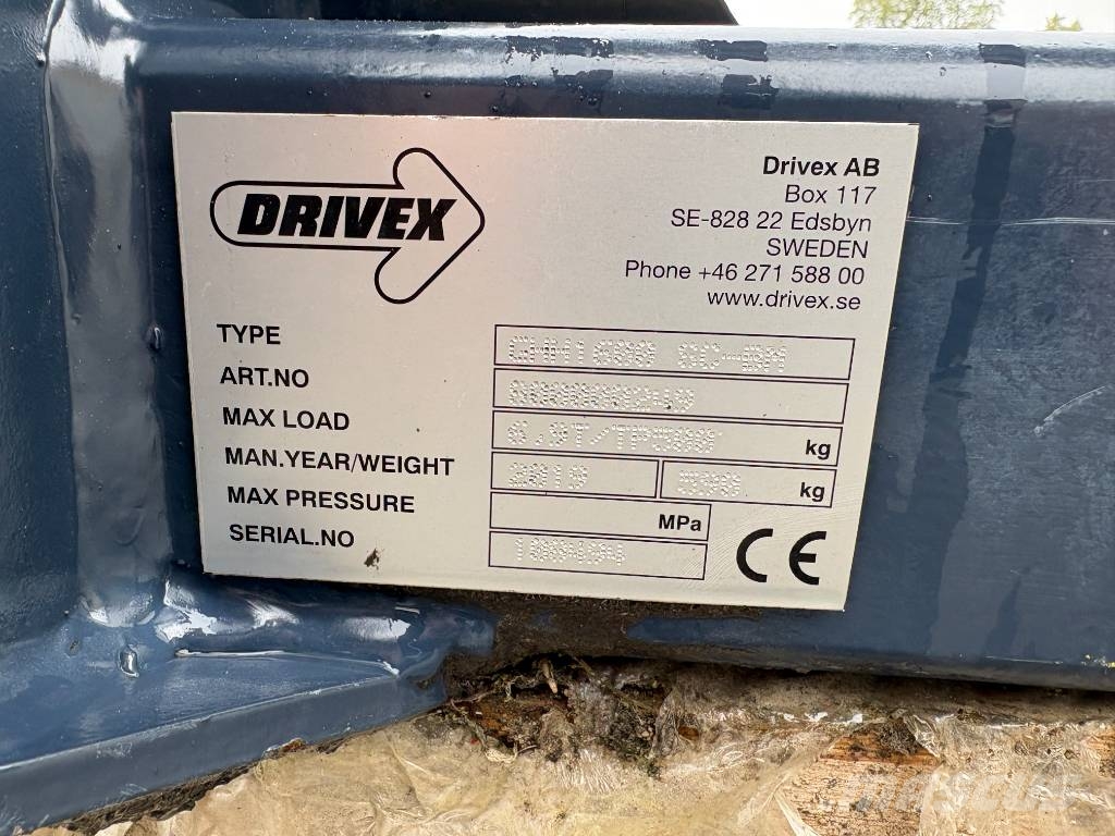 Drivex hydrauliska pallgafflar med side shift Dakšas
