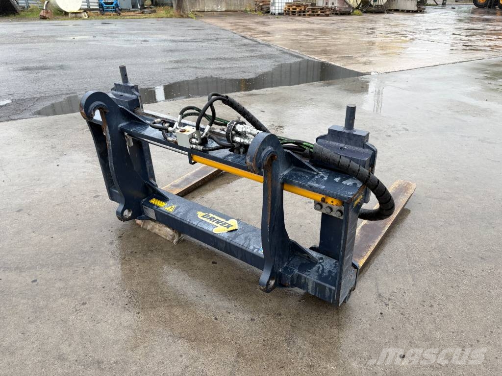 Drivex hydrauliska pallgafflar med side shift Dakšas