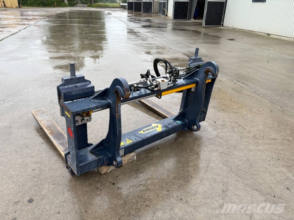 Drivex hydrauliska pallgafflar med side shift Dakšas