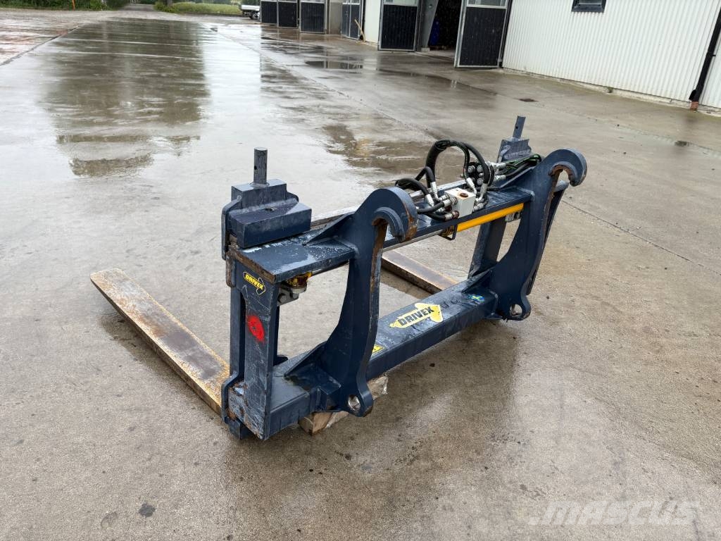 Drivex hydrauliska pallgafflar med side shift Dakšas