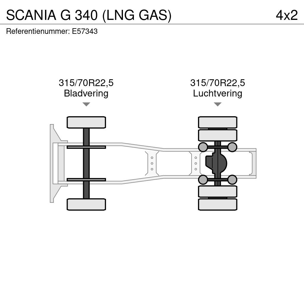 Scania G 340 (LNG GAS) Trækkere