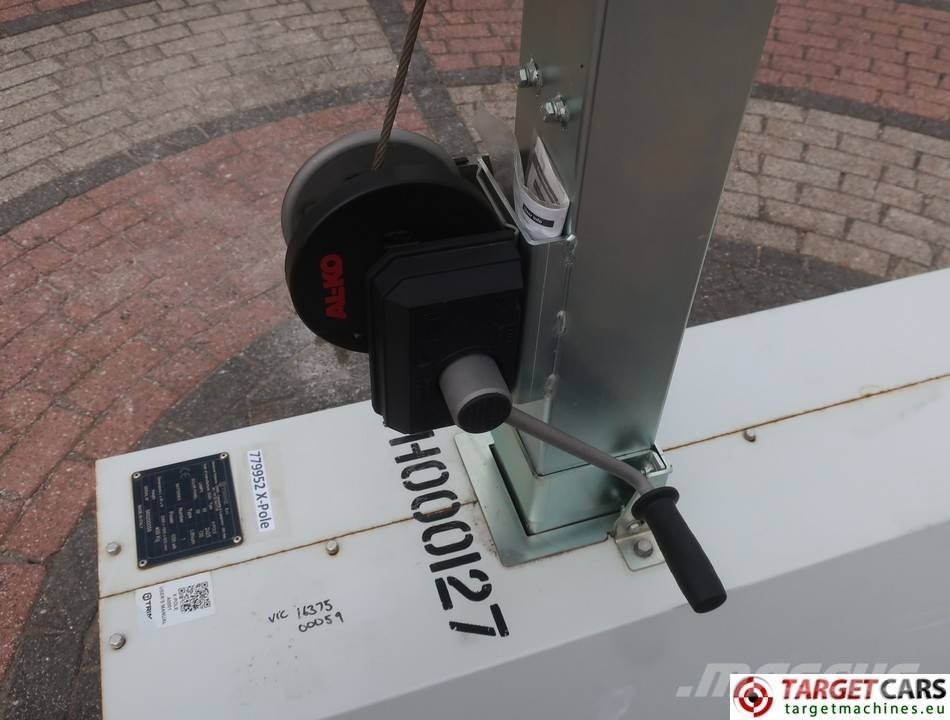 Trime X-Pole Solar Panel 50W Led Tower Light 조명타워