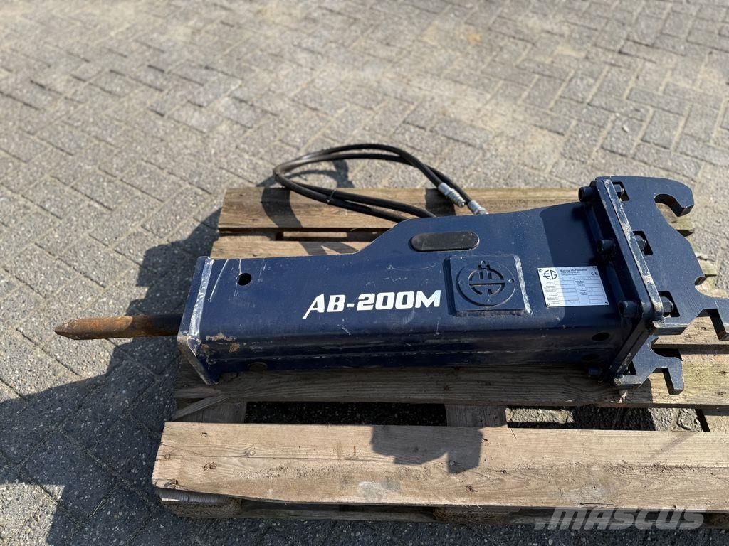  eurograb SH 200 M Sloophamer 1500 / 3000 kg Mini excavators < 7t