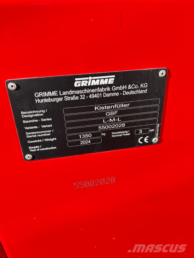 Grimme GBF L-M-L - Rental Oprema za krompir - Ostalo