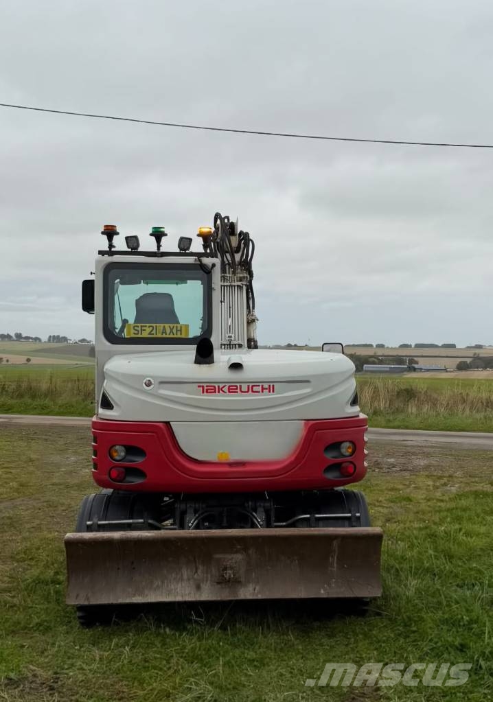 Takeuchi TB 295 W Kolová rýpadla