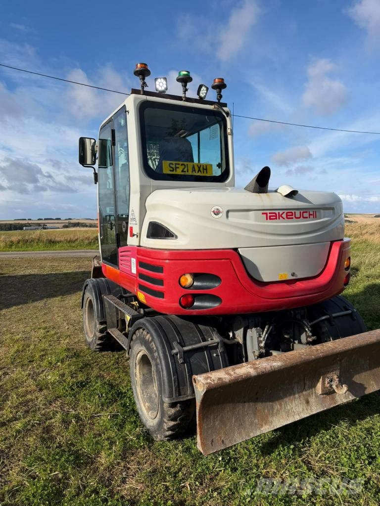Takeuchi TB 295 W Bagri na kolesih