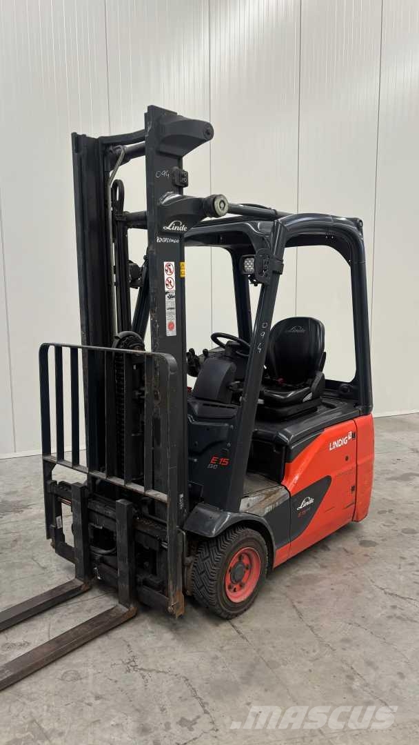 Linde E15 Electric forklifts