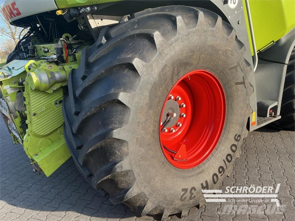 CLAAS JAGUAR 960 + ORBIS 900 + PICKUP 300 Samochodné kosačky