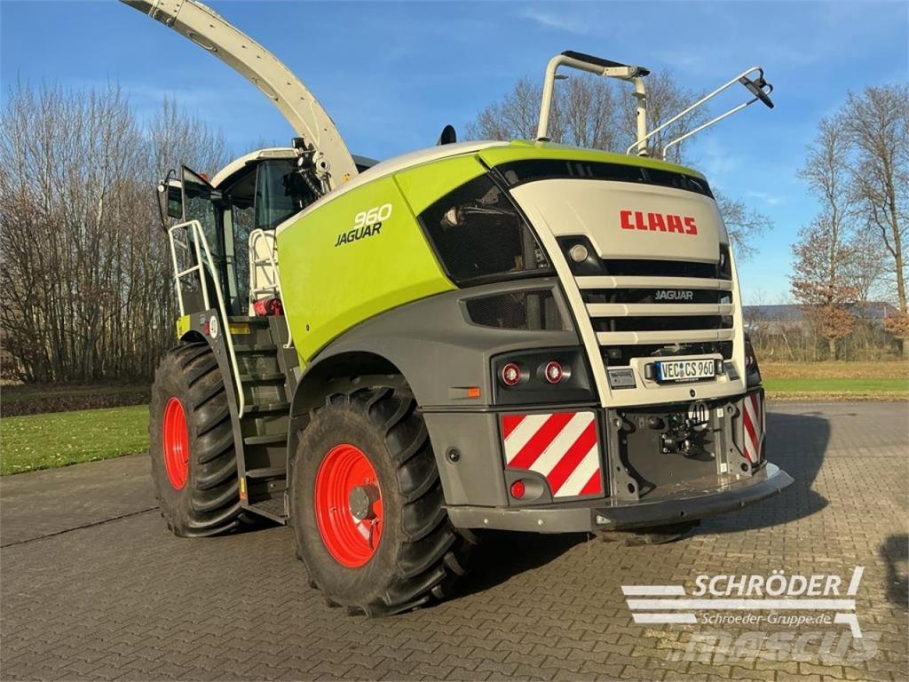 CLAAS JAGUAR 960 + ORBIS 900 + PICKUP 300 Samochodné kosačky