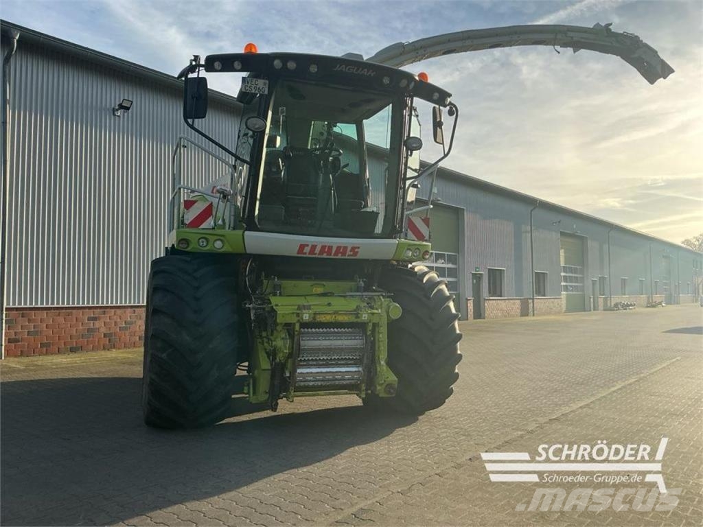CLAAS JAGUAR 960 + ORBIS 900 + PICKUP 300 Samochodné kosačky