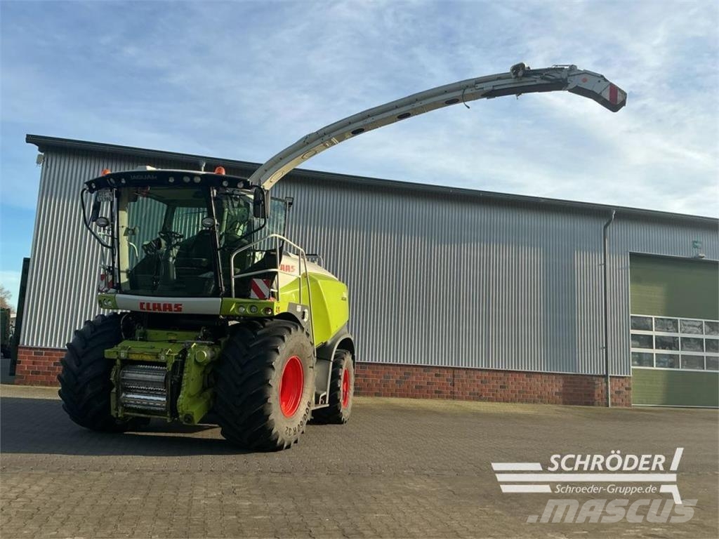 CLAAS JAGUAR 960 + ORBIS 900 + PICKUP 300 Samochodné kosačky