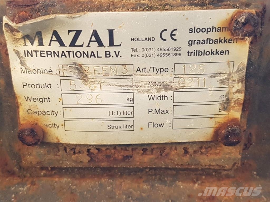 Liebherr A314-CW20 SMALL-Forks/Palletgabeln/Palletvorken Pallgafflar