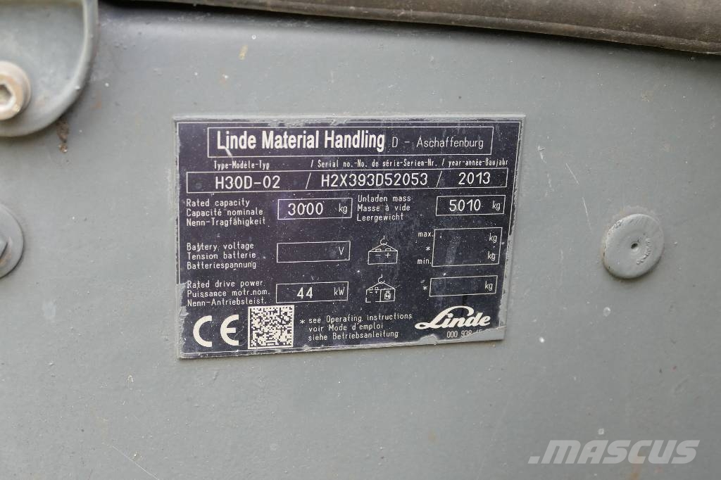 Linde H 30 D - 02 evo Dieselstapler