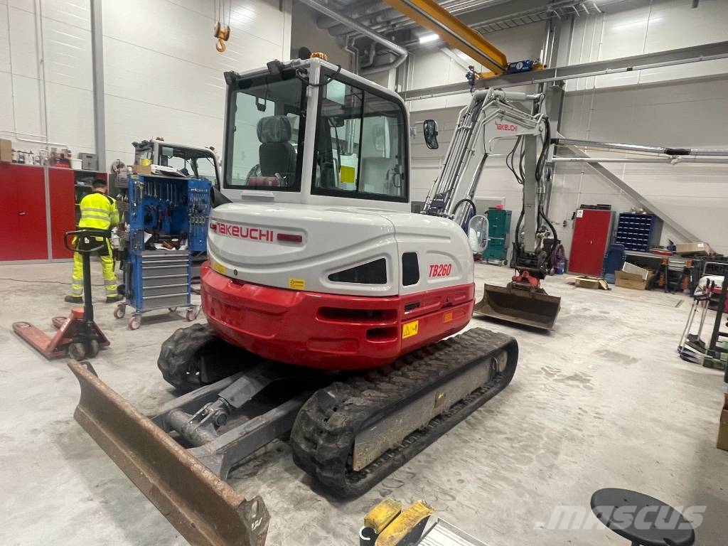 Takeuchi TB 260 Miniekskavaatorid < 7 t