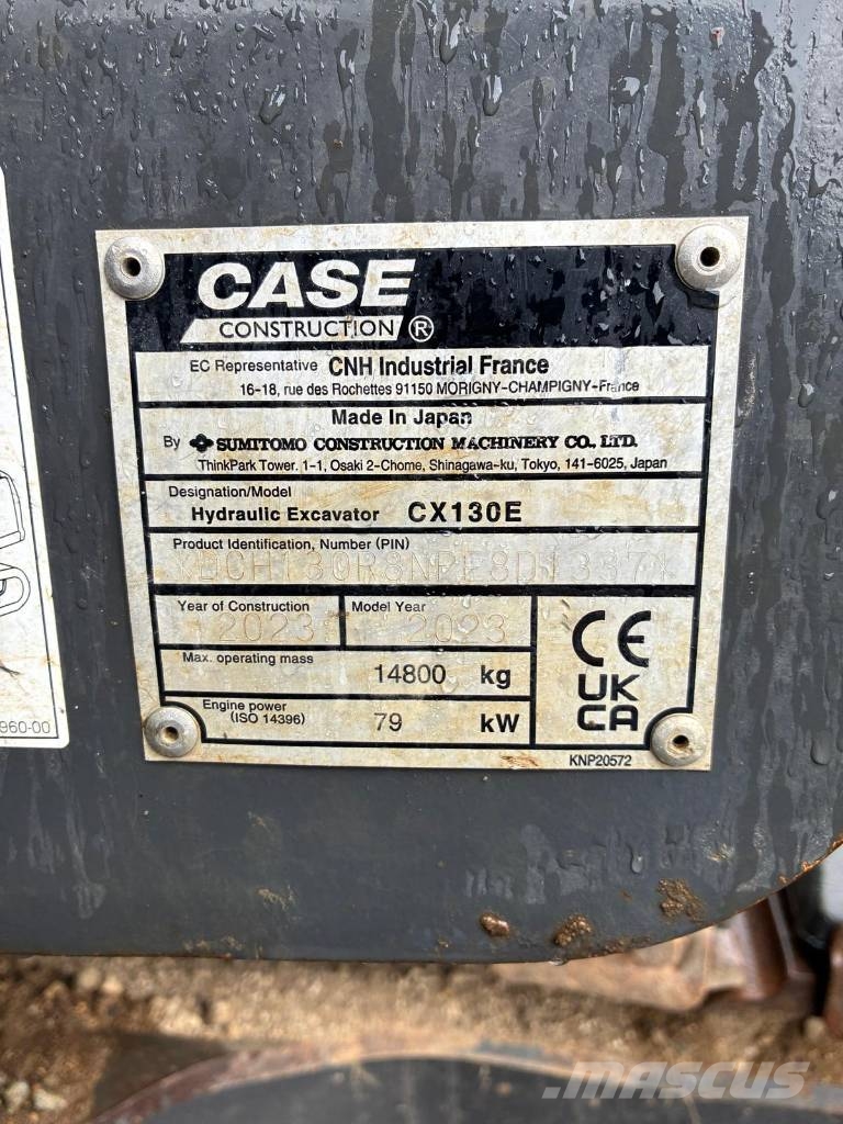 CASE CX 130 Lánctalpas kotrók