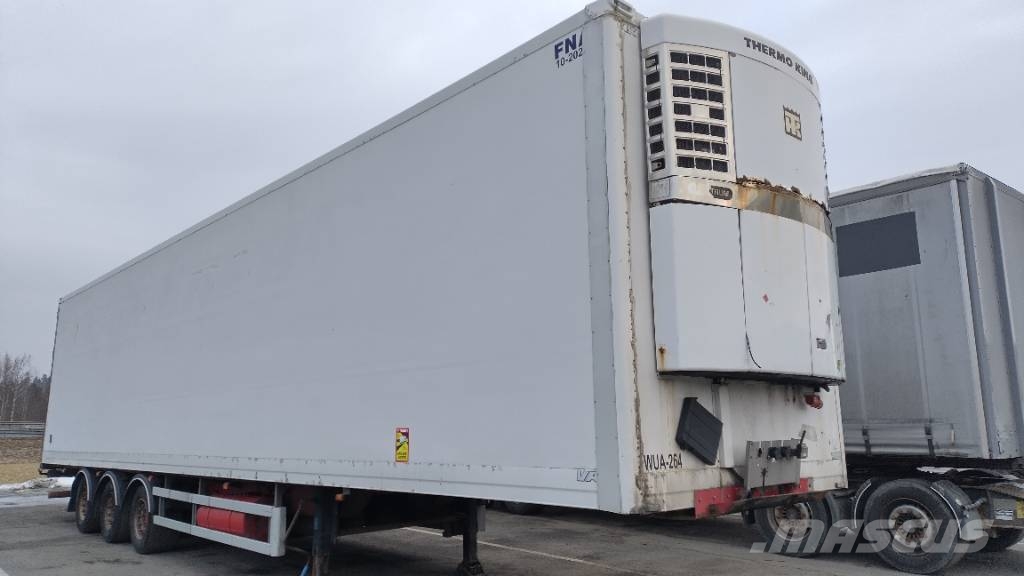 VAK Kokosivuauk,kärry thermoking kone Температурно-контролирани полуремаркета
