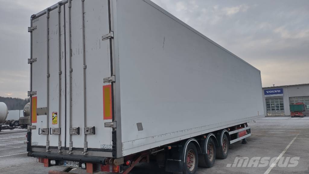 VAK Kokosivuauk,kärry thermoking kone Температурно-контролирани полуремаркета
