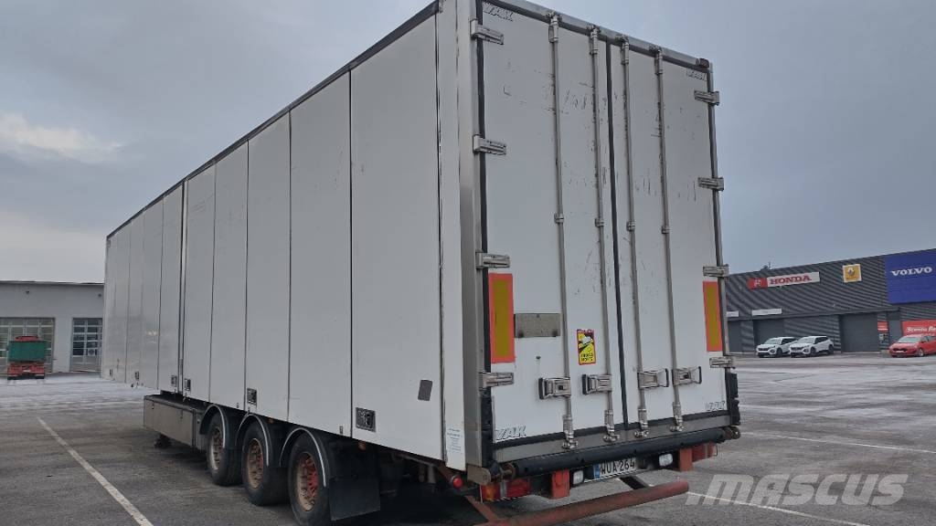 VAK Kokosivuauk,kärry thermoking kone Температурно-контролирани полуремаркета
