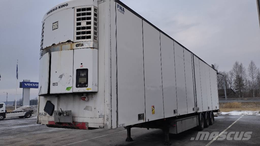 VAK Kokosivuauk,kärry thermoking kone Температурно-контролирани полуремаркета

