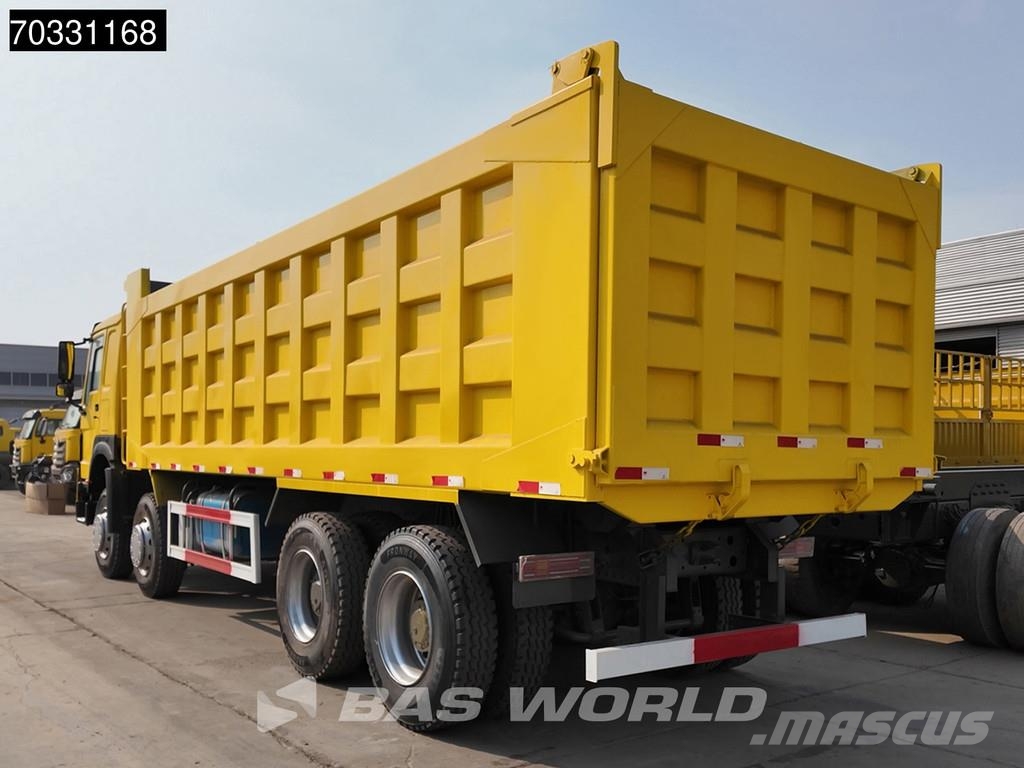 Sinotruk HOWO 371 8X4 Refurbished! 80T Full steel Airco Man Damperli kamyonlar