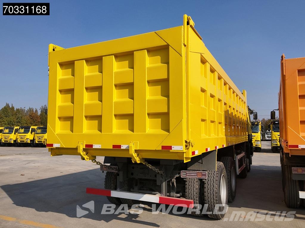 Sinotruk HOWO 371 8X4 Refurbished! 80T Full steel Airco Man Damperli kamyonlar