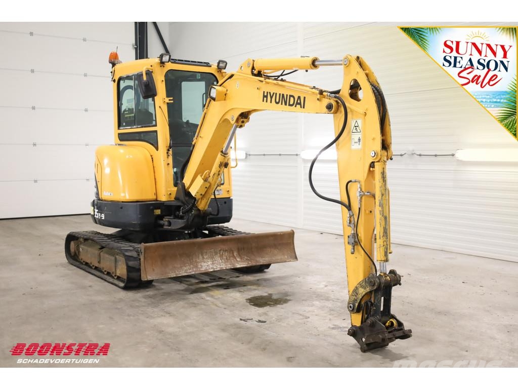Hyundai Robex 35-Z-9 BY 2016 3.572 Uur Minibagger < 7t