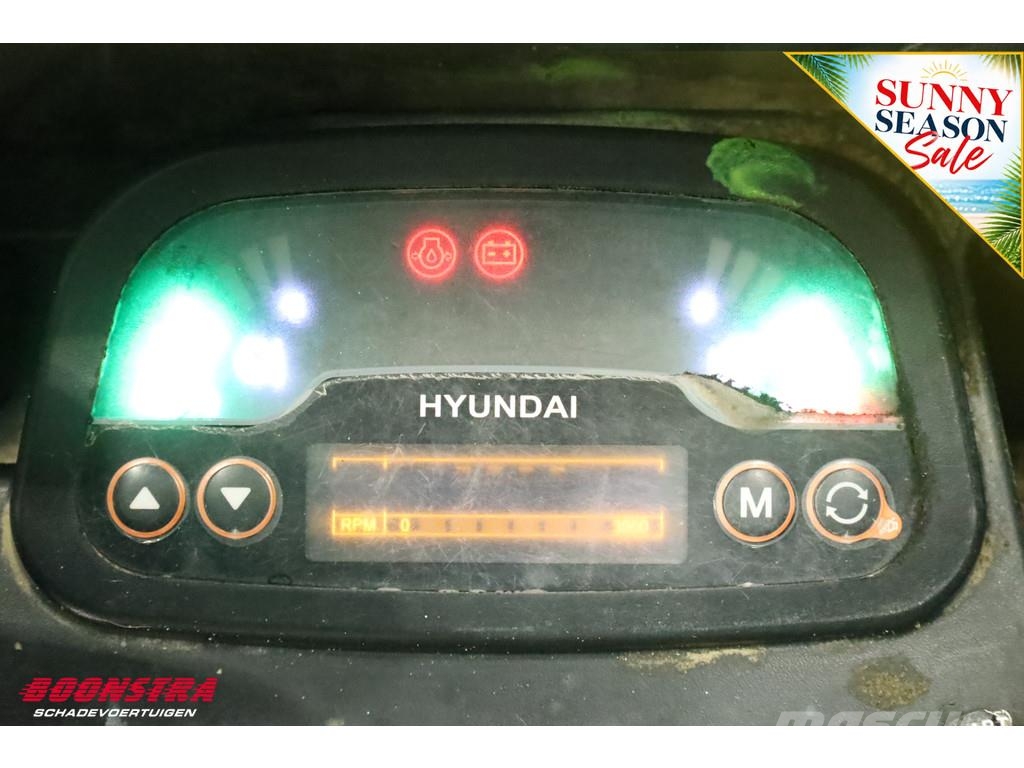 Hyundai Robex 35-Z-9 BY 2016 3.572 Uur Minibagger < 7t