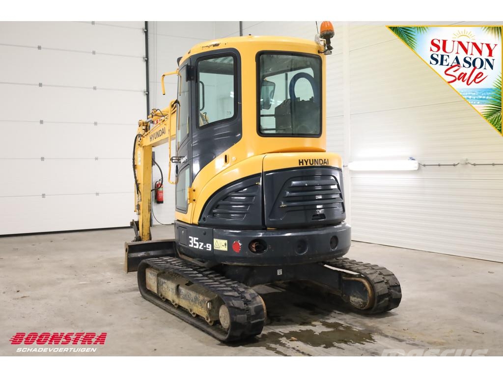 Hyundai Robex 35-Z-9 BY 2016 3.572 Uur Minibagger < 7t
