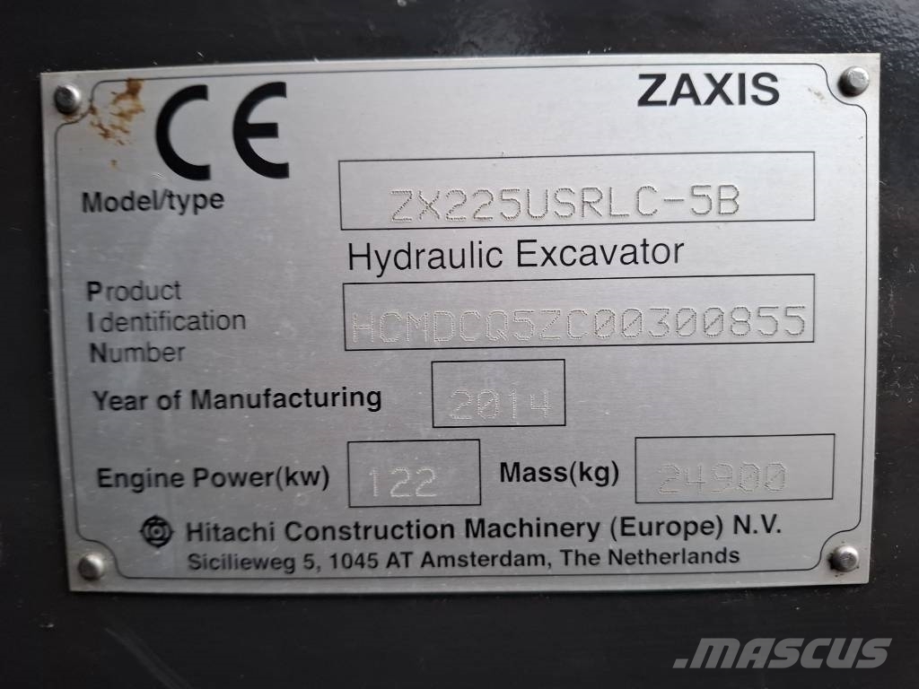 Hitachi Hitachi ZX 225 US R LC-5/ Engcon, Rasvari, Leica2D Raupenbagger