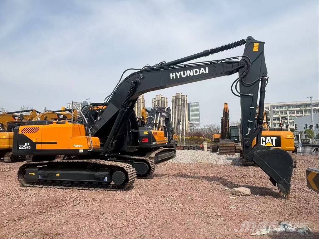 Hyundai HX 225 HD Bageri guseničari