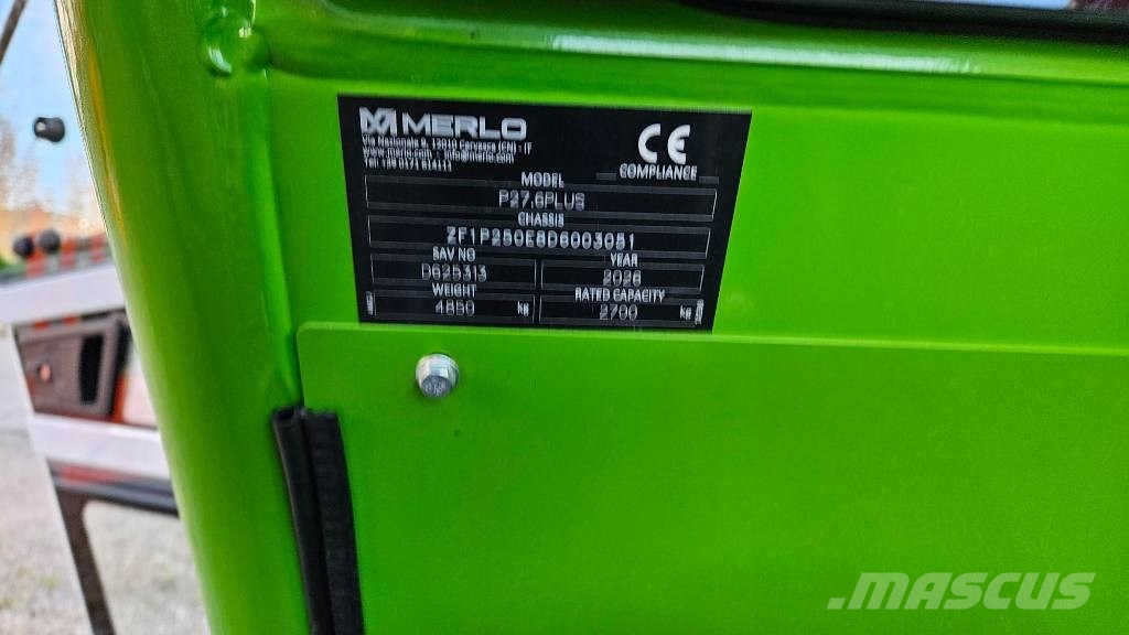 Merlo P 27.6 Plus Teleszkópos rakodók