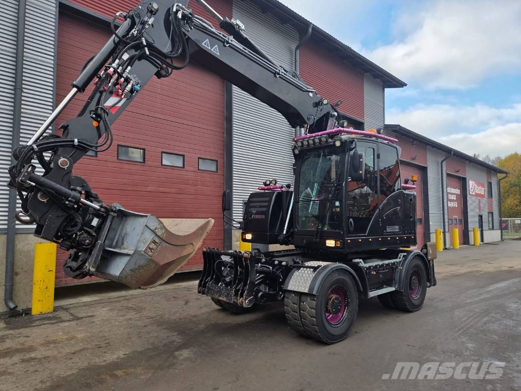 Hydrema MX 16 / Engcon, Rasvari, Lämmitin Excavadoras de ruedas