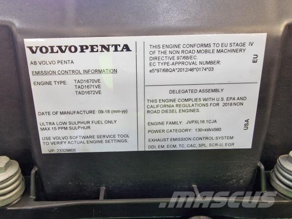 Volvo TAD1672VE Motoren