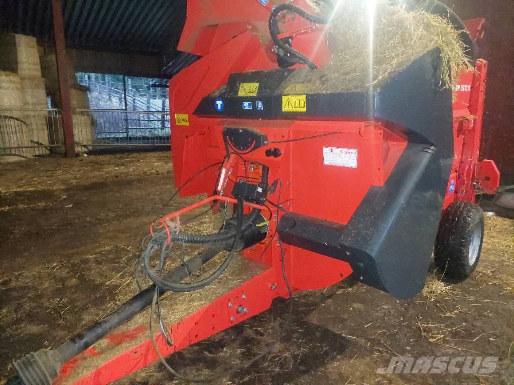 Kuhn Primor 3570 베일 분쇄기, 절단기 및 언롤러