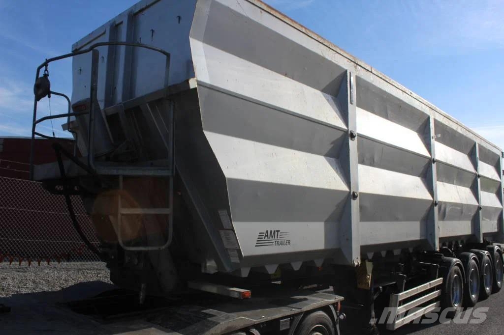 AMT TV400 4 akslet 68 m3 skrot trailer Semi-trailer med tip