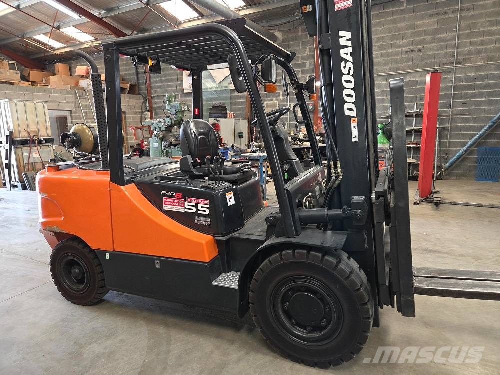 Doosan G 55 C-5 LPG (dujiniai) krautuvai