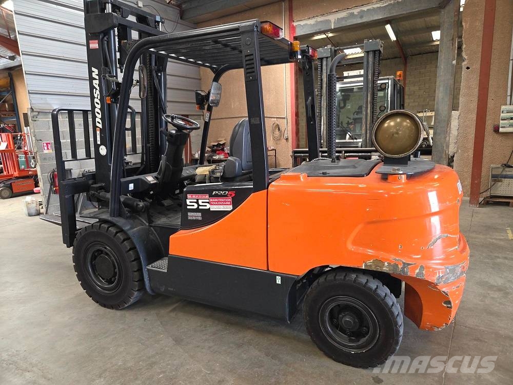 Doosan G 55 C-5 LPG (dujiniai) krautuvai
