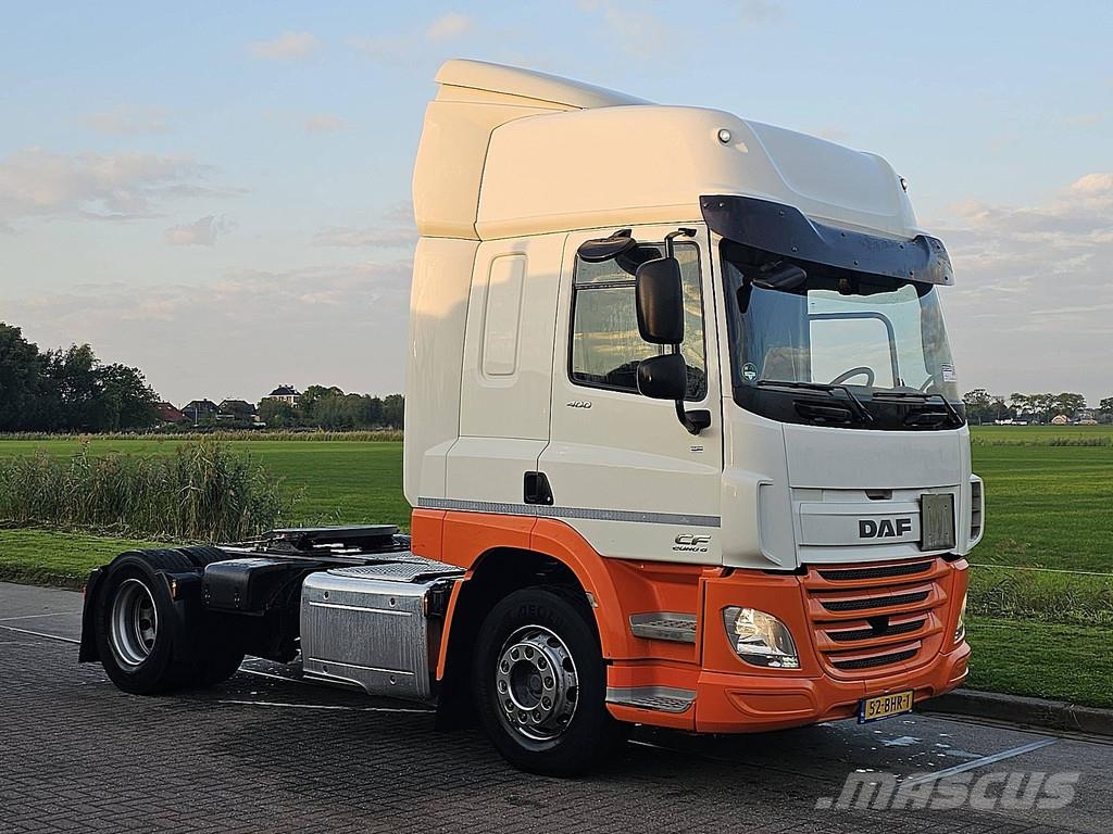 DAF CF 400 SPACECAB NL-TRUCK Naudoti vilkikai