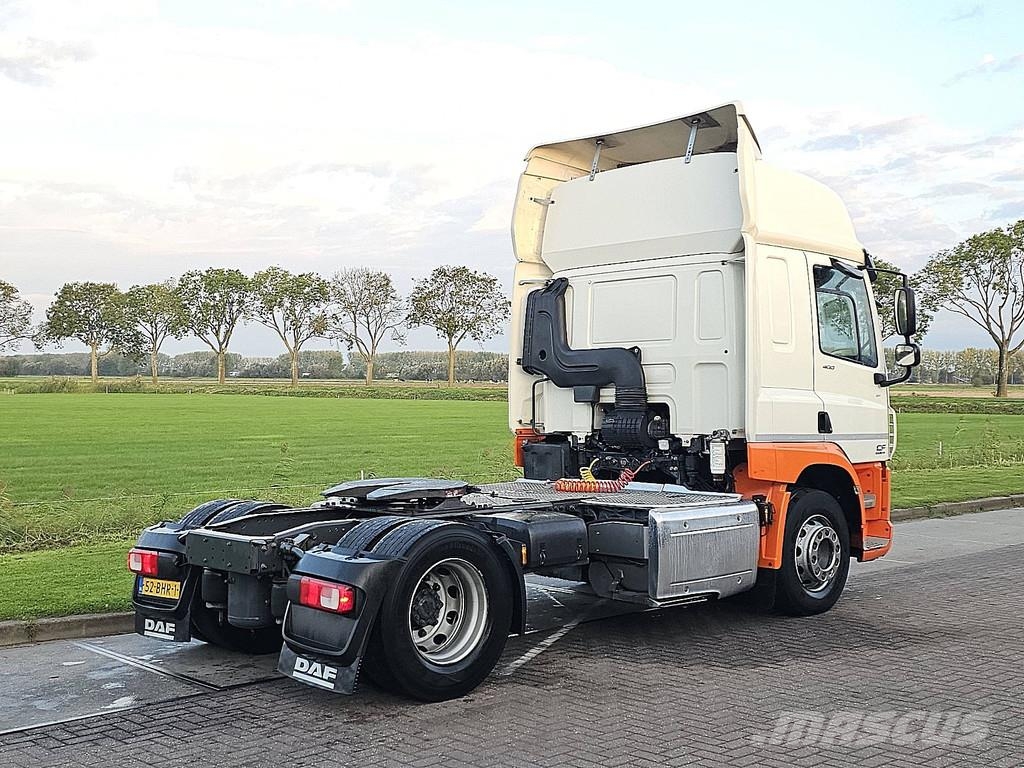 DAF CF 400 SPACECAB NL-TRUCK Naudoti vilkikai