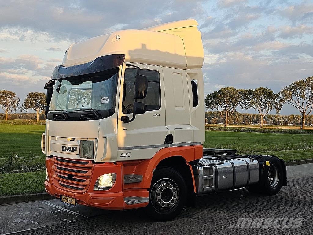 DAF CF 400 SPACECAB NL-TRUCK Naudoti vilkikai