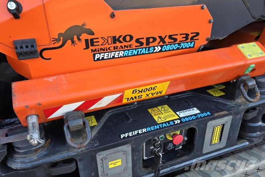 Jekko SPX532CL Electric, Remote Controlled, 17.3m Liftin Гусеничные краны