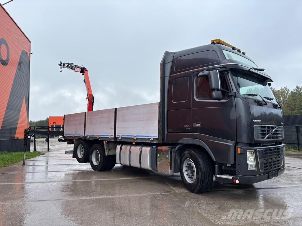 Volvo FH 16 580 6x2 PK 12.501 YEAR 2018 / RETARDER / PLA Smagās mašīnas ar celtni