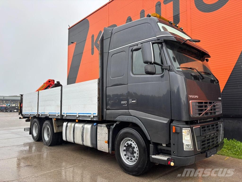 Volvo FH 16 580 6x2 PK 12.501 YEAR 2018 / RETARDER / PLA Smagās mašīnas ar celtni