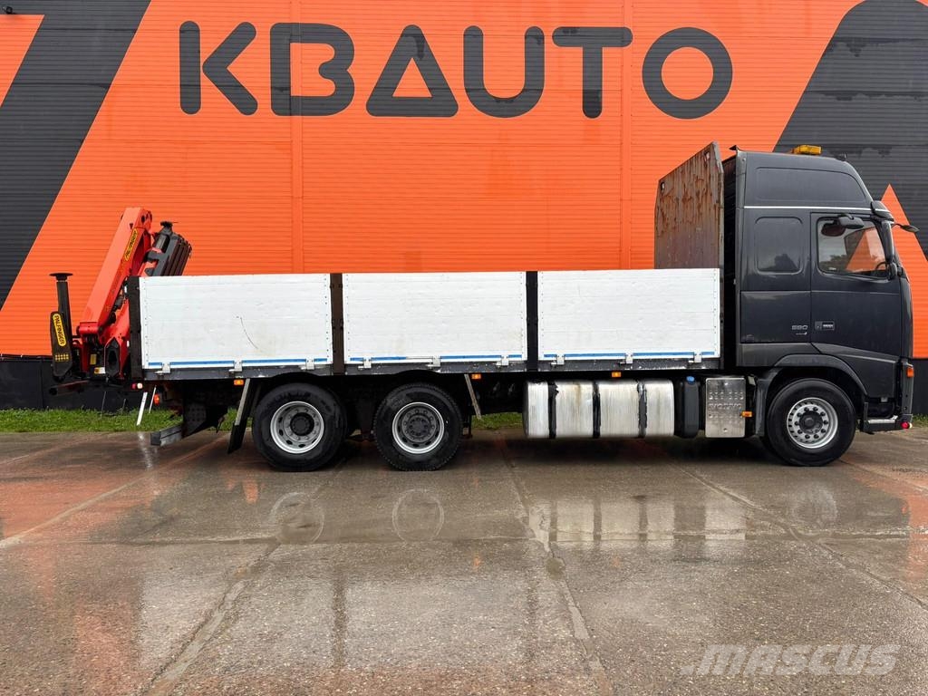Volvo FH 16 580 6x2 PK 12.501 YEAR 2018 / RETARDER / PLA Smagās mašīnas ar celtni