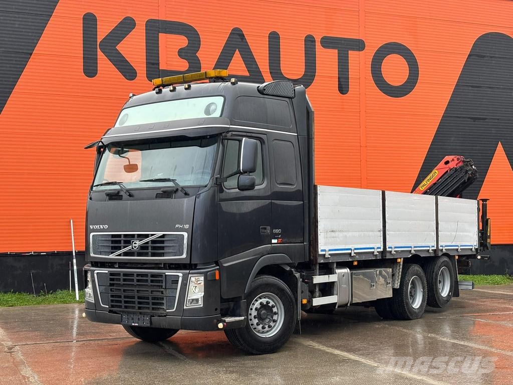 Volvo FH 16 580 6x2 PK 12.501 YEAR 2018 / RETARDER / PLA Smagās mašīnas ar celtni