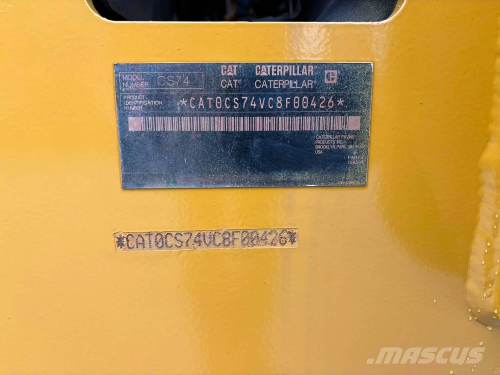 CAT CS74 Egydobos hengerek